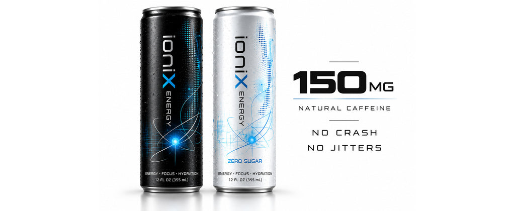 IoniX Original Energy Drink – Blueberry Slushy | 12-Pack, 12 oz Cans