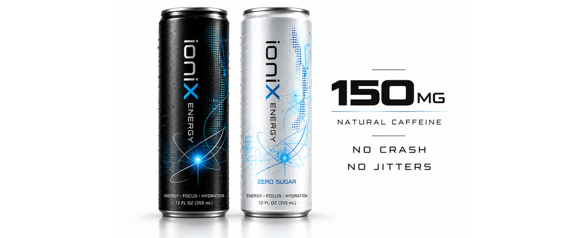 IoniX Original Energy Drink – Blueberry Slushy | 12-Pack, 12 oz Cans