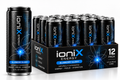 IoniX Original Energy Drink – Blueberry Slushy | 12-Pack, 12 oz Cans